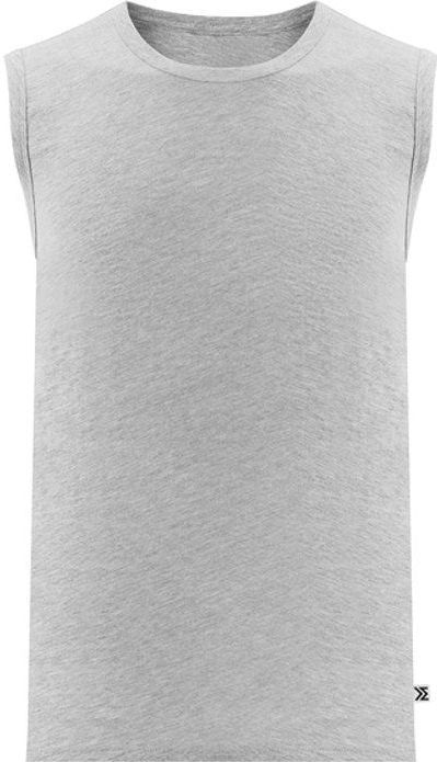 Milanoro - Mouwloze T-shirts - Donkergrijs - 100% Katoen