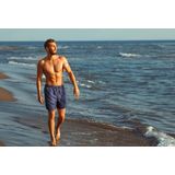 Milanoro - Zwemshort - Donkerblauw - 100% Polyester - Met Elastische Tailleband