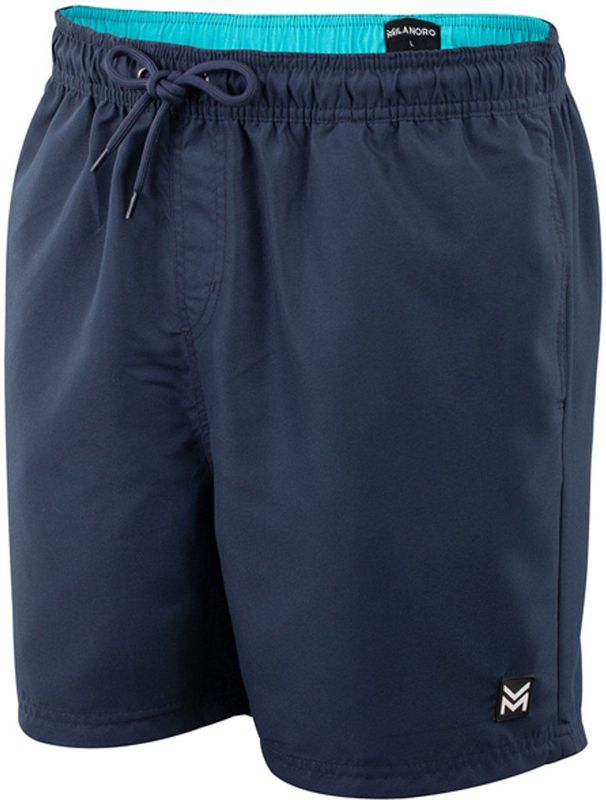 Milanoro - Zwemshort - Donkerblauw - 100% Polyester - Met Elastische Tailleband