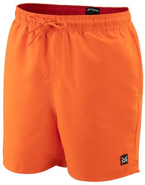 Milanoro - Zwemshort - Oranje - 100% Polyester - Met Elastische Tailleband