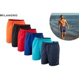 Milanoro - Zwemshort - Rood - 100% Polyester - Met Elastische Tailleband
