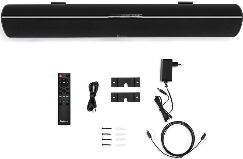 Vlectro 5.0 Soundbar - Bluetooth Soundbars voor TV - Inclusief DSP Technologie - Zwart