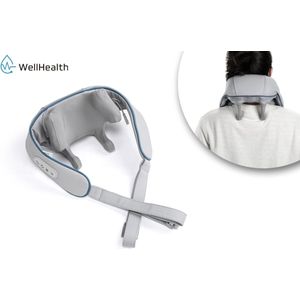 Wellhealth - Massageapparaat - Voor Nek, Rug en Benen - Draadloos