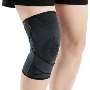 Wellhealth - Knie- of Polsbrace - Zwart - Materiaal - 1 stuk