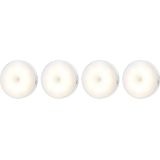 Set van 4 Ledspots - Draadloos - Met Sensor - Kwalitatief - 2 Lichtmodi
