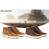Milanoro - Sneakers - Cognac - Heren