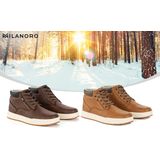 Milanoro - Sneakers - Cognac - Heren