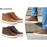 Milanoro - Sneakers - Cognac - Heren