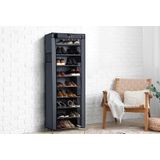 Schoenenrek en Zitbank in 1 - 1 stuk - Praktisch Ontwerp - Draagvermogen 120 kg - 100 x 30 x 45 cm