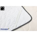 H&C - Antibacteriële Matrasbeschermer - 90 x 200 cm - Microban Technologie - Soft Touch