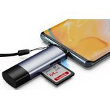 Vlectro SD Kaartlezer - USB 3.0 en USB-C - Micro SD/SD Ondersteuning