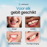 Wellhealth - F500 - Waterflosser - 350 ml - Inclusief 4 Opzetstukken