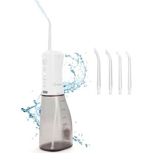 Wellhealth - F500 - Waterflosser - 350 ml - Inclusief 4 Opzetstukken