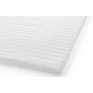 LUCID Memory Foam Matrastopper 100x200cm met bamboehoutskool, 10 cm dikke matrasoplegger 100 x 200 cm