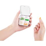 WellHealth - Automatische Pillendoos - Met Hoorbaar Alarm en Trilling - 4 Compartimenten - 12/24 Uursklok