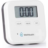 WellHealth - Automatische Pillendoos - Met Hoorbaar Alarm en Trilling - 4 Compartimenten - 12/24 Uursklok