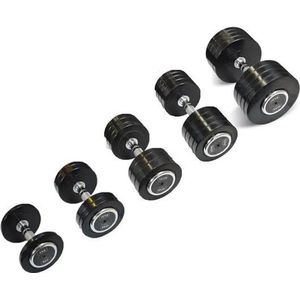 Bodytrading - Pro Style - Rubberen Dumbbells - 2 x 52,5 kg