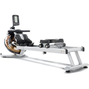 Spirit Fitness CRW800H20 Waterroeier Roeitrainer - Fitness & CrossFit Apparaat - Fitnessapparaat - Cardio Apparaat - Compacte opbergstand - Transportwielen - Uitstekende Garantie