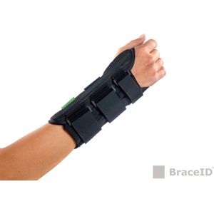 BraceID D-Ring Polsbrace - Long - Carpaal Tunnel Syndroom - Links - M