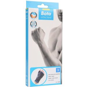 Bota - Handgelenksbandage - Zwart - Atmungsaktief Multielastisch
