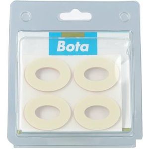 Bota Podo 43 - Eelt-Bunion Beschermer - Ovaal - Beige - Universeel - 8 Stuks