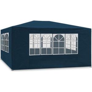 MaxxGarden Partytent - 3x4m - Zijwanden - Blauw