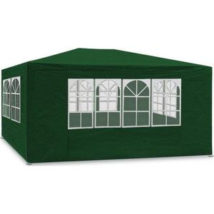 MaxxGarden Partytent - 300 x 400 x 250 cm - Zijwanden - Groen