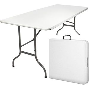 MaxxGarden Klaptafel - Inklapbare Tafel - Opvouwbare Tuintafel - Weerbestendig - Inclusief Handvat