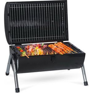 MaxxGarden Houtskool Barbecue, Rookbarbecue, Mini BBQ, Tafelgrill, Picknick, Camping Grill, Grilloppervlakte (LxB) 38 x 52 cm