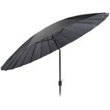 MaxxGarden parasol - Luxe tuin en balkon parasol - 270 cm - antraciet