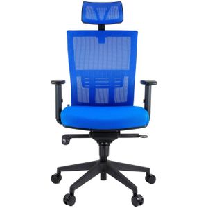 MaxxHome Luxe Mesh Ergonomische Bureaustoel - High-end - Blauw