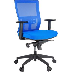MaxxHome Luxe Mesh Ergonomische Bureaustoel - High-end - Laag - Blauw