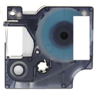 Print-Equipment Alternatief voor Dymo D1 45014 tape blauw op wit (12mm) | Dymo labelmanager 100/ 120p/ 150/ 160/ 200/ 210D/ 220P/ 260P/ 280/ 300/ 350/