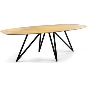 Nordic Design - Eettafel - acacia - naturel - ovaal - 240x110 cm