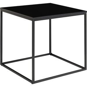 Scandibasic - Salontafel - zwart - melamine spaanplaat - 45x45x45cm