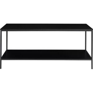Duverger® Scandibasic - TV-meubel - zwart - melamine spaanplaat - 2 le
