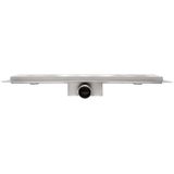 Aloni RVS douchegoot flens met uitneembaar sifon 70cm