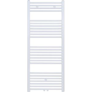 Designradiator BWS Nile Gobi 140x40cm 556W Wit (Midden/zij-aansluiting)