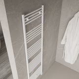 Belrad Handdoekradiator Elektrisch Op 220V 1700x500mm 985 Watt Wit