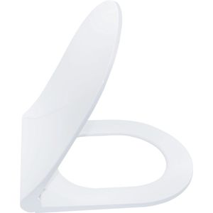 Aloni - wc Sitz Absenkautomatik Softclose Dünn Toilettensitz Deckel Easy-Click Weiß