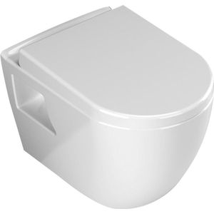 Creavit Aloni Design Ophang Wc Zonder Sproeier (Bidet), Wit AL5509