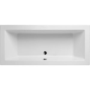 Ligbad Creavit Acryl 180x80x60 cm Rechthoek Wit