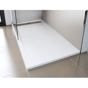 Veroni Elite Flat Composietsteen Douchebak Wit 120x90x3cm