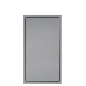 Douchebak bws infinity 160x90 cm composietsteen grijs