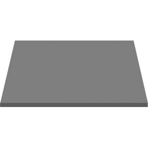 Aloni Wastafeltablet Hout 56.4x45.5x2.6 Cm Mat Grijs