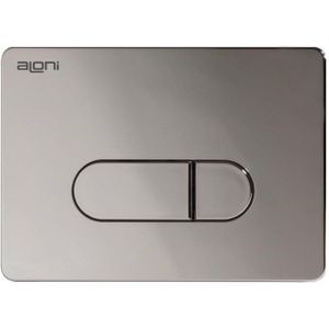 Creavit Aloni BEDIENINGSPANEEL CHROOM. PLAQUE DE COMMANDE CHROME