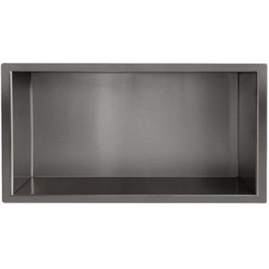 Inbouwnis Aloni GunmetalL 30 X 60 X 10 cm