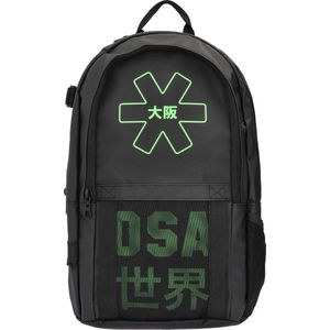 Osaka Rugzak - Unisex - zwart,groen