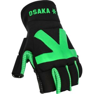 Osaka hockey armadillo 4.0 hockeyhandschoen in de kleur zwart.
