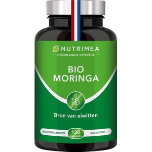 Nutrimea - Moringa Oleifera - Superfood - Vitamines - Biologisch - 120 capsules